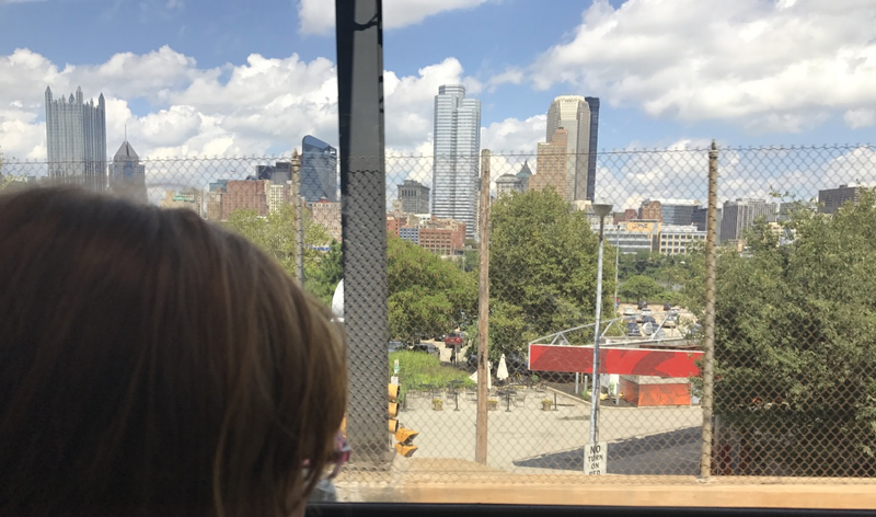 Riding the trolley. More places need streetcars.